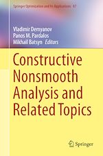 Download this eBook Constructive Nonsmooth Analysis and Related Topics