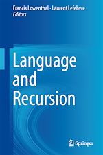 Télécharger le livre :  Language and Recursion