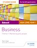 Télécharger le livre :  Edexcel AS/A-level Year 1 Business Student Guide: Theme 1: Marketing and people