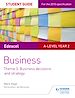 Télécharger le livre :  Edexcel A-level Business Student Guide: Theme 3: Business decisions and strategy