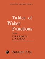 Télécharger le livre :  Tables of Weber Functions