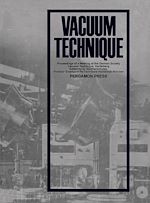Télécharger le livre :  Vacuum Technique