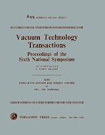 Télécharger le livre :  Vacuum Technology Transactions