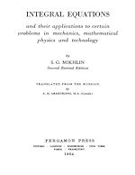 Télécharger le livre :  Integral Equations