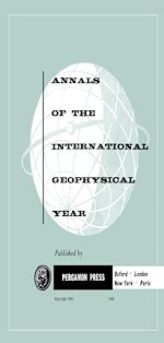 Télécharger le livre :  Tables of IGY Monthly Median Ionospheric Data