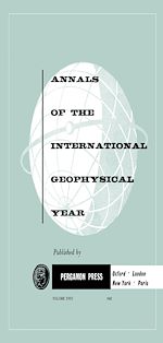 Télécharger le livre :  Tables of IGY Monthly Median Ionospheric Data