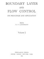 Télécharger le livre :  Boundary Layer and Flow Control