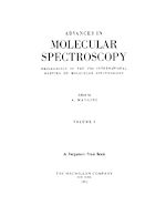 Télécharger le livre :  Advances in Molecular Spectroscopy