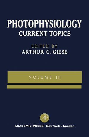 Téléchargez le livre :  Photophysiology