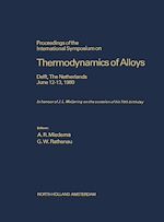 Télécharger le livre :  Proceedings of the International Symposium on Thermodynamics of Alloys