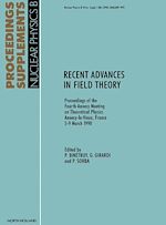 Télécharger le livre :  Recent Advances in Field Theory