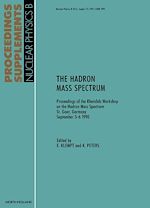 Télécharger le livre :  The Hadron Mass Spectrum