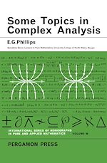 Télécharger le livre :  Some Topics in Complex Analysis