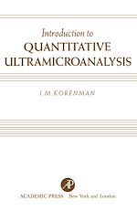 Télécharger le livre :  Introduction to Quantitative Ultramicroanalysis