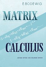 Télécharger le livre :  Matrix Calculus