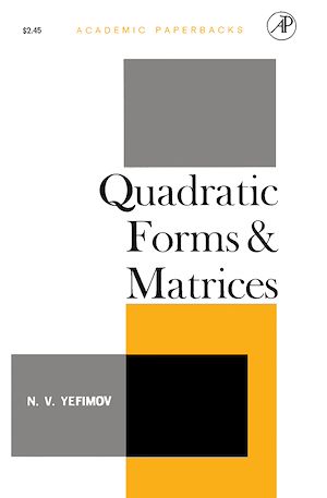 Téléchargez le livre :  Quadratic Forms and Matrices