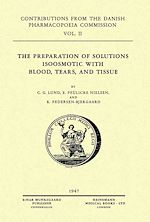 Télécharger le livre :  The Preparation of Solutions Isoosmotic with Blood, Tears, and Tissue