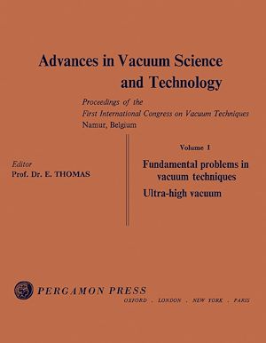 Téléchargez le livre :  Fundamental Problems in Vacuum Techniques Ultra-High Vacuum