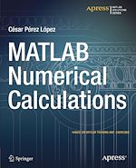 Télécharger le livre :  MATLAB Numerical Calculations