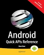 Télécharger le livre :  Android Quick APIs Reference