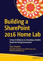 Download this eBook Building a SharePoint 2016 Home Lab