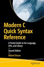 Télécharger le livre :  Modern C Quick Syntax Reference