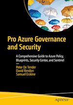 Télécharger le livre :  Pro Azure Governance and Security