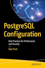 Télécharger le livre :  PostgreSQL Configuration