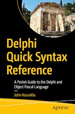 Télécharger le livre :  Delphi Quick Syntax Reference