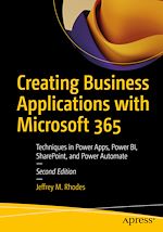 Télécharger le livre :  Creating Business Applications with Microsoft 365