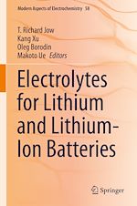 Télécharger le livre :  Electrolytes for Lithium and Lithium-Ion Batteries