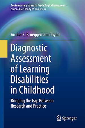 Téléchargez le livre :  Diagnostic Assessment of Learning Disabilities in Childhood