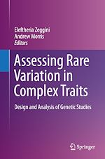 Télécharger le livre :  Assessing Rare Variation in Complex Traits