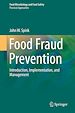Télécharger le livre :  Food Fraud Prevention