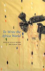 Download this eBook To Write the Africa World