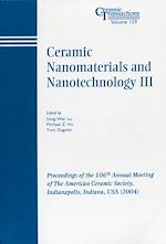 Télécharger le livre :  Ceramic Nanomaterials and Nanotechnology III