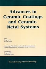 Télécharger le livre :  Advances in Ceramic Coatings and Ceramic-Metal Systems