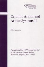 Télécharger le livre :  Ceramic Armor and Armor Systems II