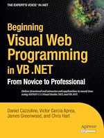 Télécharger le livre :  Beginning Visual Web Programming in VB .NET