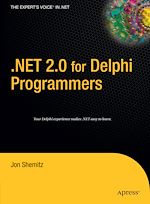 Télécharger le livre :  .NET 2.0 for Delphi Programmers