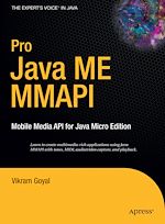 Télécharger le livre :  Pro Java ME MMAPI