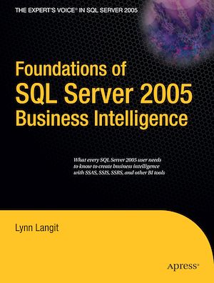Téléchargez le livre :  Foundations of SQL Server 2005 Business Intelligence