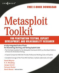 Téléchargez le livre :  Metasploit Toolkit for Penetration Testing, Exploit Development, and Vulnerability Research