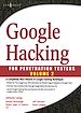 Télécharger le livre :  Google Hacking for Penetration Testers