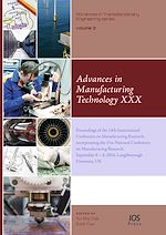 Télécharger le livre :  Advances in Manufacturing Technology XXX