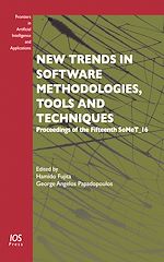 Télécharger le livre :  New Trends in Software Methodologies, Tools and Techniques
