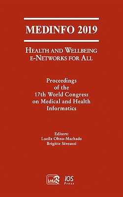 Télécharger le livre :  MEDINFO 2019: Health and Wellbeing e-Networks for All