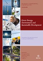 Télécharger le livre :  Green Energy, Environment and Sustainable Development