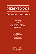 Télécharger le livre :  MEDINFO 2023 — The Future Is Accessible