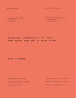 Download this eBook Archaeological Investigations in the Hecate Strait, Milbanke South Area of British Columbia